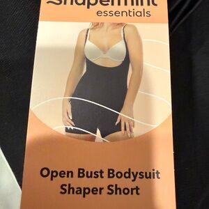 Shapermint Essentials Black Bodysuit Shaper
